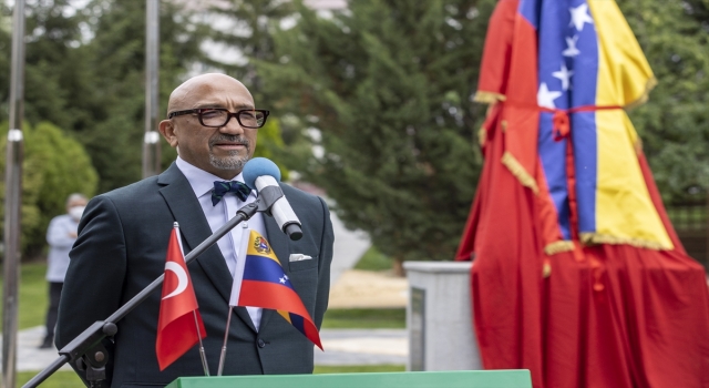 Ankara’da Simon Bolivar Parkı yenilendi, Venezuela Sokağı açıldı