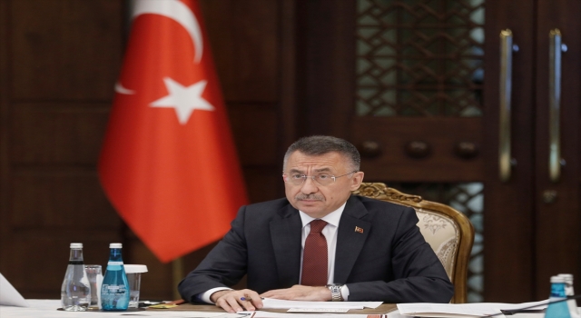 Cumhurbaşkanı Yardımcısı Oktay başkanlığında, öncelikli yasal düzenleme konularına ilişkin toplantı yapıldı