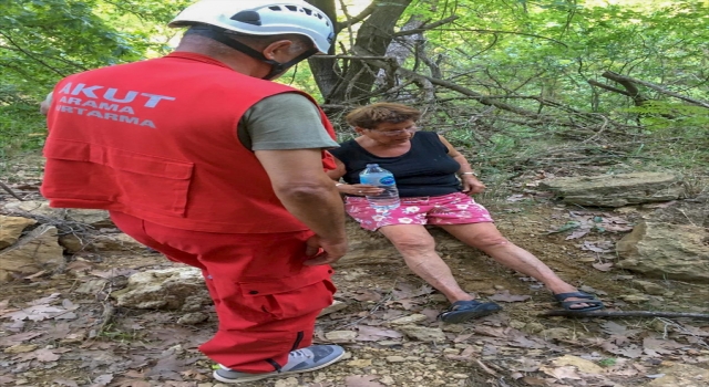 Antalya’da gezintiye çıktıkları Kurşunlu Şelalesi Tabiat Parkı’nda kaybolan iki Alman turist bulundu