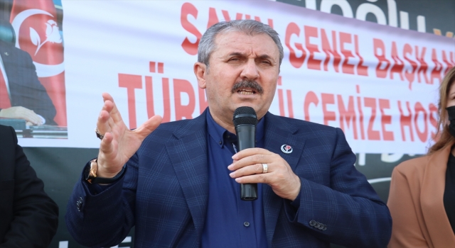BBP Genel Başkanı Destici, Sinop’un Türkeli ilçesinde konuştu: