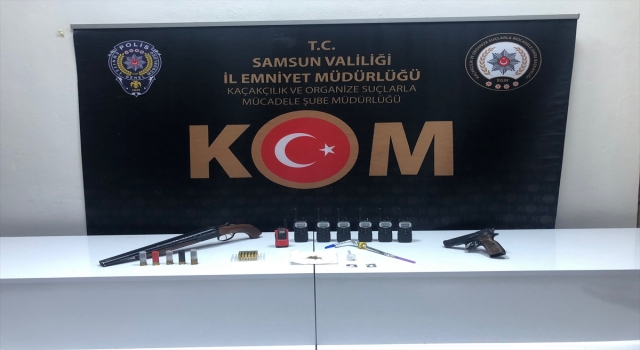 Samsun’da ”silahlı tehdit ve yağma” operasyonu: 8 gözaltı