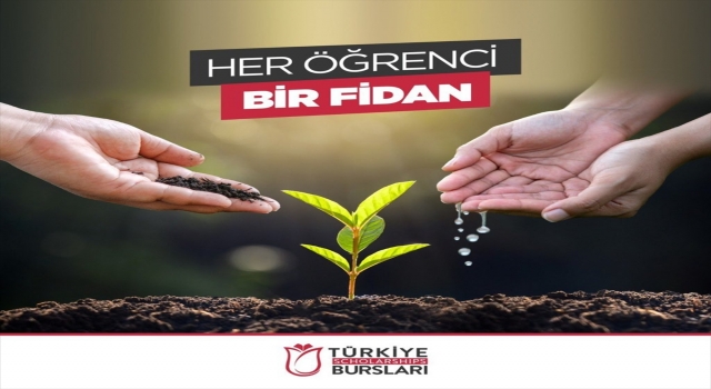 YTB’den burs verdiği uluslararası öğrenciler adına, yanan bölgeler için 5 bin fidan bağışı