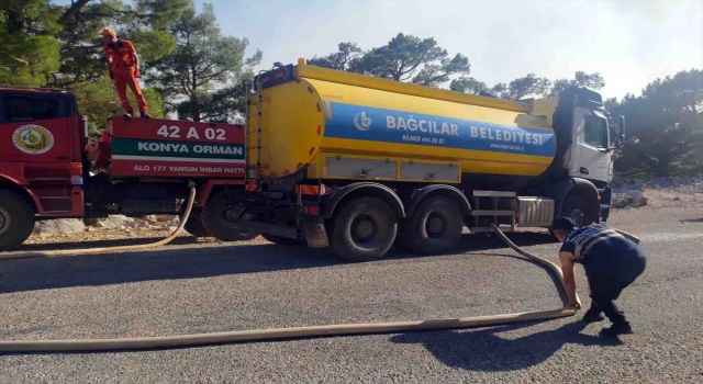 Bağcılar Belediyesi ekipleri, Manavgat’ta yangın söndürme çalışmalarına destek oluyor