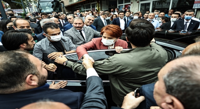 İYİ Parti Genel Başkanı Akşener, Çatalca’da ziyaretlerde bulundu