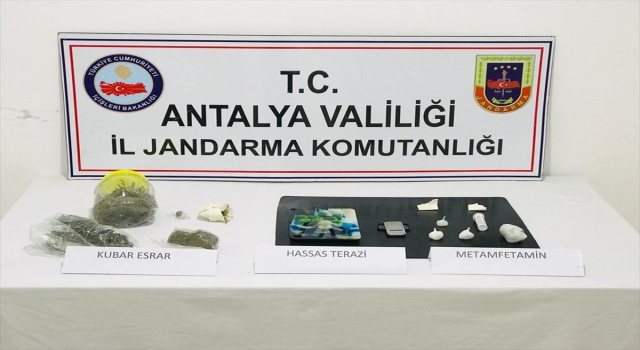 Antalya’da uyuşturucu operasyonlarında 2 kişi yakalandı
