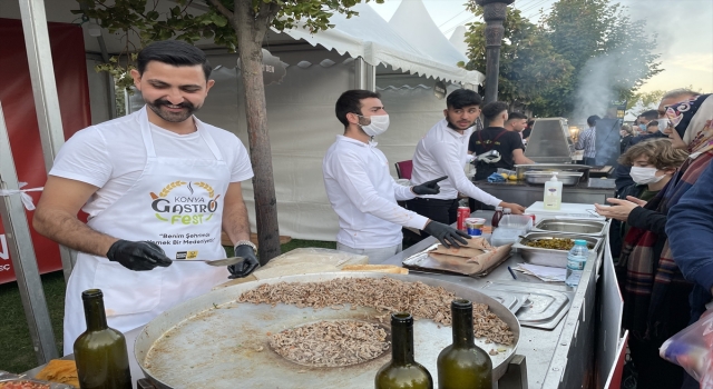 Lezzet festivali ”Konya GastroFest” başladı
