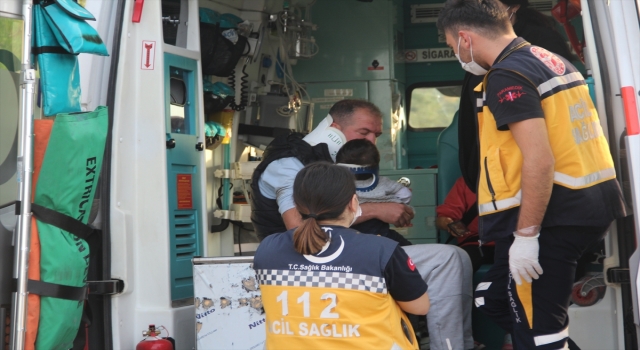 Manisa’da şarampole devrilen elektrikli bisikletteki 2’si çocuk 4 kişi yaralandı