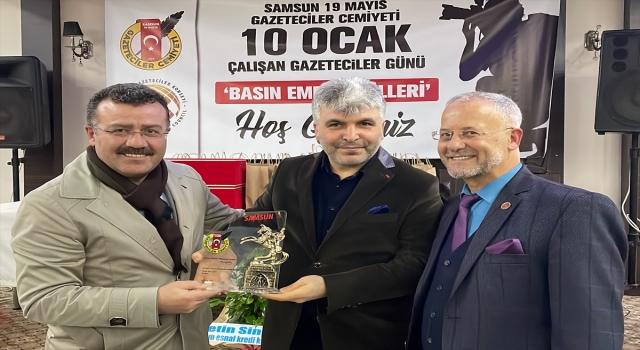 Samsun’da ”Basın Emek Ödülleri” programı düzenlendi