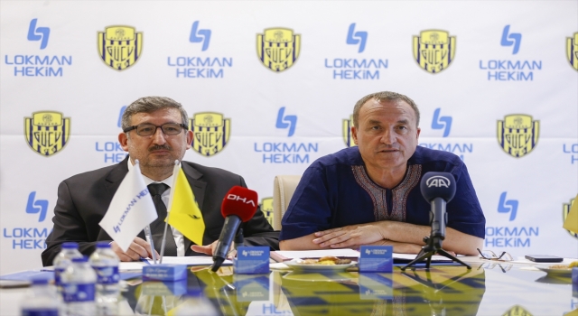 MKE Ankaragücü, Lokman Hekim Sağlık Grubu’yla sponsorluk anlaşması yaptı