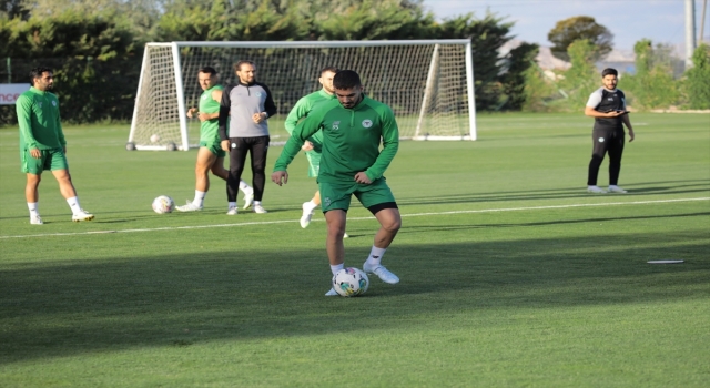 Konyaspor, Hatayspor maçının hazırlıklarını sürdürdü 