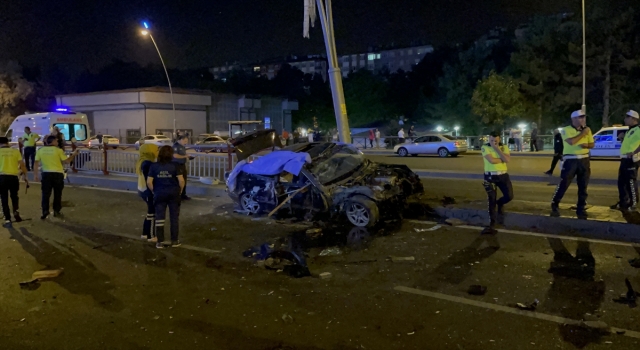 Kayseri’de trafik kazasında 2 kişi öldü, 2 kişi yaralandı