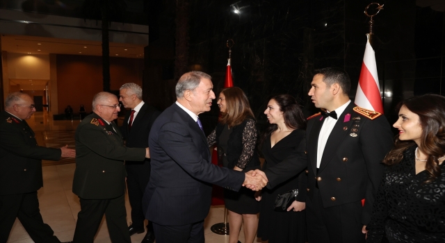 Milli Savunma Bakanı Akar, KKTC’nin 39’uncu kuruluş yıl dönümü resepsiyonuna katıldı: