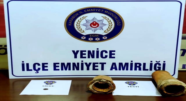 Karabük’te kaçak kazı ve tarihi eser operasyonunda 9 kişi yakalandı