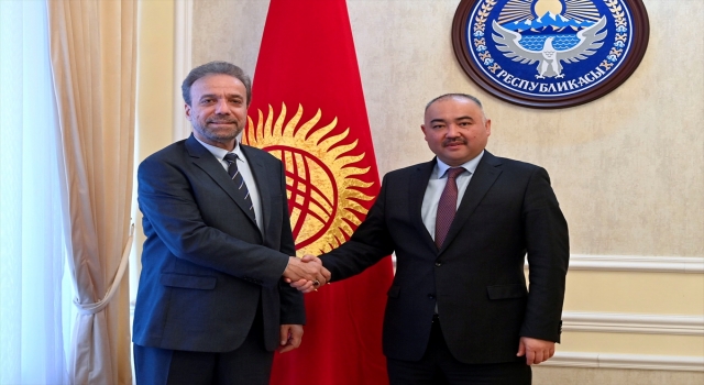 Kırgızistan Meclis Başkanı Şakiyev, TÜRKPA Genel Sekreteri Er’i kabul etti