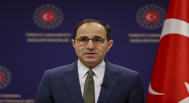 Dışişleri Bakanlığı Sözcüsü Büyükelçi Tanju Bilgiç gündeme ilişkin açıklamalarda bulundu:
