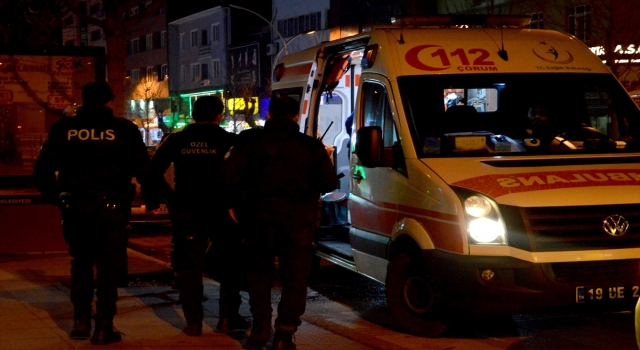 Çorum’da özel güvenlik görevlisi bıçaklı saldırıda yaralandı