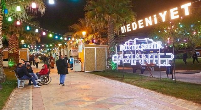 Gaziantep’te depremzedeler için ”ramazan sokakları” oluşturuldu