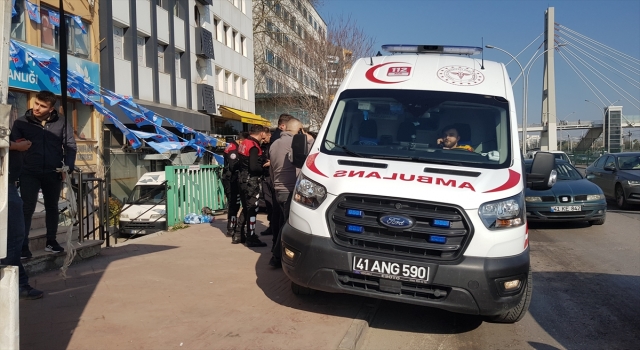 Kocaeli’de ofisinde silahlı saldırıya uğrayan avukat yaralandı