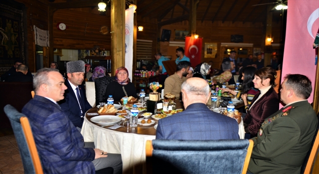 Ardahan’da şehit aileleri ve gazilere iftar verildi