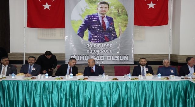 Mardin’de mühendis Gözenoğlu’nun şehadetinin yıl dönümünde iftar programı düzenlendi