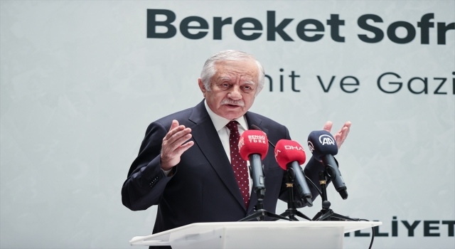 TBMM Başkanvekili Celal Adan, şehit yakınları ve gazilerle iftarda buluştu: