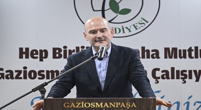 İçişleri Bakanı Soylu Rumelililerle iftarda buluştu: