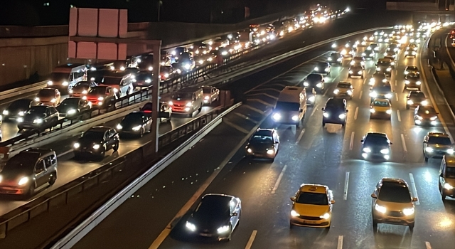 Bayramın son gününde İstanbul’da trafik yoğunluğu