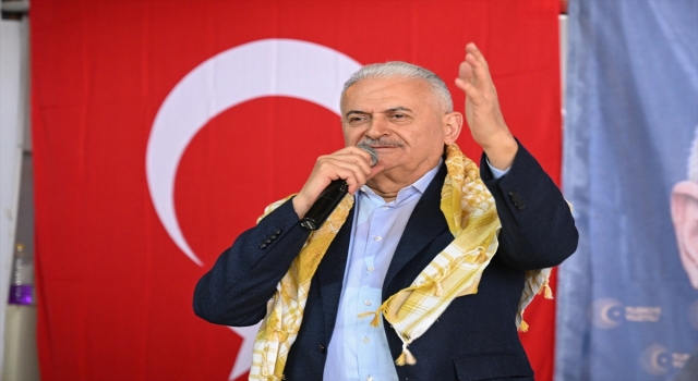 AK Parti Genel Başkanvekili Binali Yıldırım, Ödemiş’te konuştu: