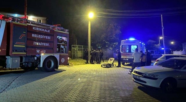 Kırıkkale’de evde çıkan yangın hasara neden oldu