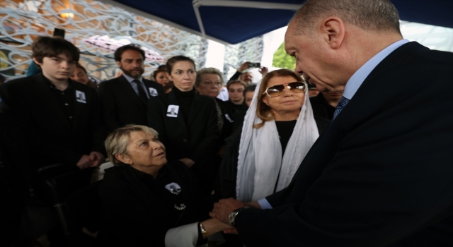 Cumhurbaşkanı Erdoğan, gazeteci yazar Mehmet Barlas’ın cenaze törenine katıldı
