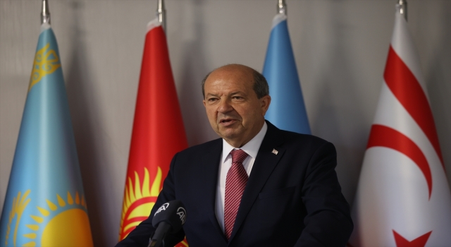 KKTC Cumhurbaşkanı Tatar, Türk Dünyası Parlamenterler Vakfında konuştu: