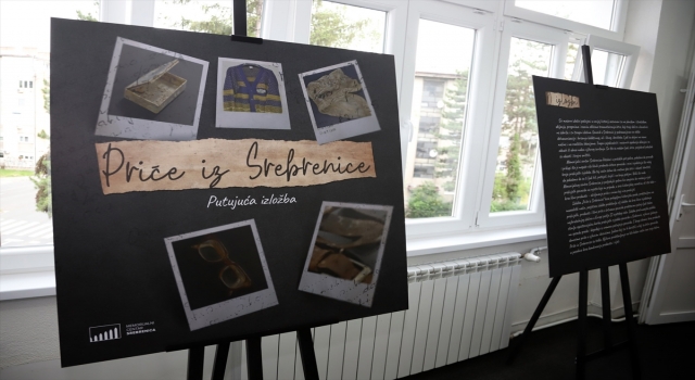 Bosna Hersek’te ”Srebrenitsa’dan Hikayeler” isimli sergi açıldı