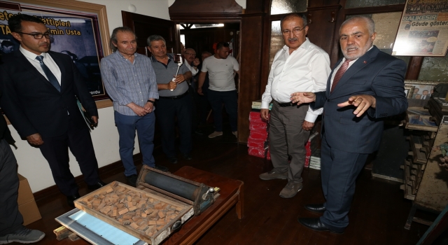 BİK Genel Müdürü Erkılınç’tan Balıkesir Gazeteciler Cemiyeti’ne ziyaret