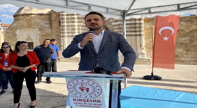 Gençlik ve Spor Bakan Yardımcısı Enes Eminoğlu, Kırşehir’de konuştu: