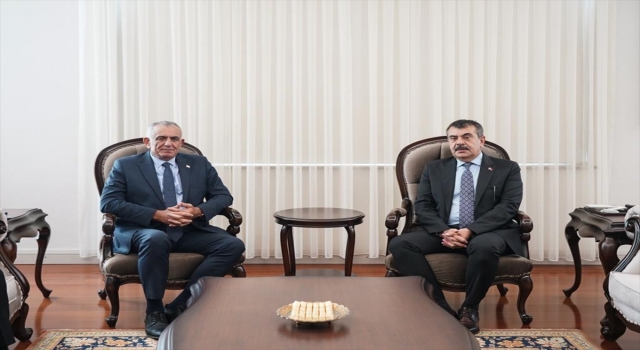 Milli Eğitim Bakanı Tekin, KKTC’li mevkidaşı Çavuşoğlu’nu ağırladı