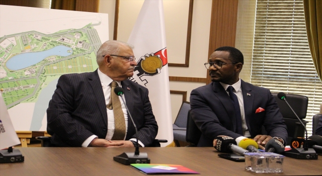 Gambiya Özel Elçisi Hassan Faal EXPO 2023 için Kahramanmaraş’ta