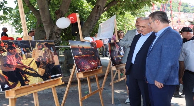 Giresun’da AA’nın 15 Temmuz fotoğraflarından oluşan sergi açıldı