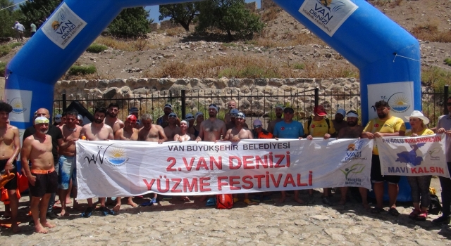 ”2. Van Denizi Yüzme Festivali” sona erdi