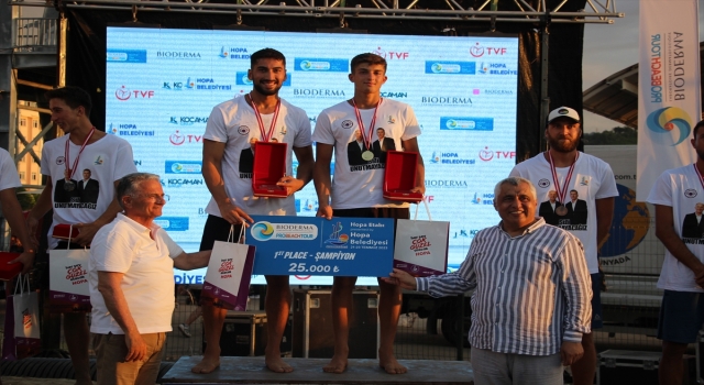 TVF Pro Beach Tour Hopa Etabı tamamlandı