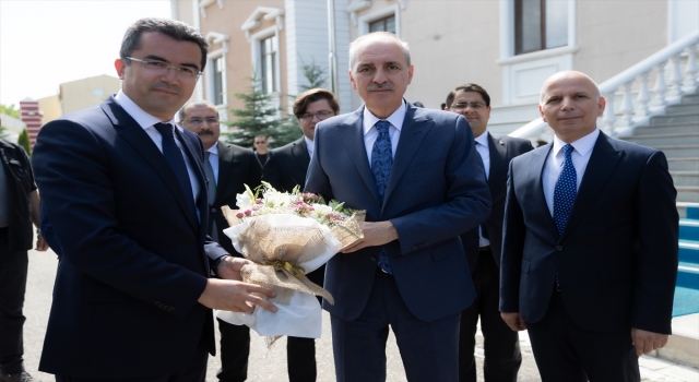 TBMM Başkanı Kurtulmuş, Erzurum’da STK temsilcileriyle buluştu: