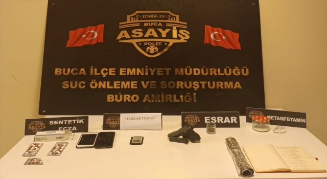 İzmir’de uyuşturucu operasyonunda 1 kişi tutuklandı