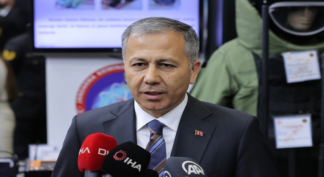 İçişleri Bakanı Yerlikaya IDEF’23 ziyaretinde konuştu: