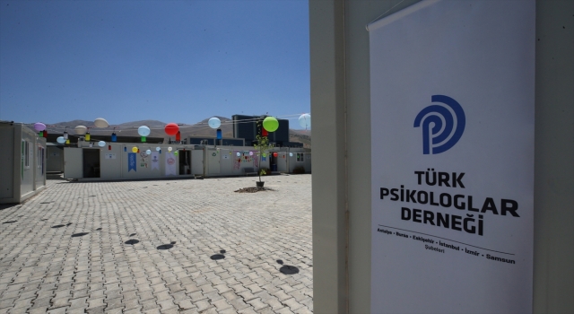 Malatya’da depremzedeler için psikososyal destek ve yaşam merkezi açıldı 