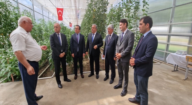 TİKA’nın Tacikistan’da kurduğu ”Eğitim ve Üretim Serası” açıldı