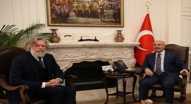 İsveç’in İstanbul Başkonsolosu Ericson’dan İzmir Valisi Köşger’e ziyaret