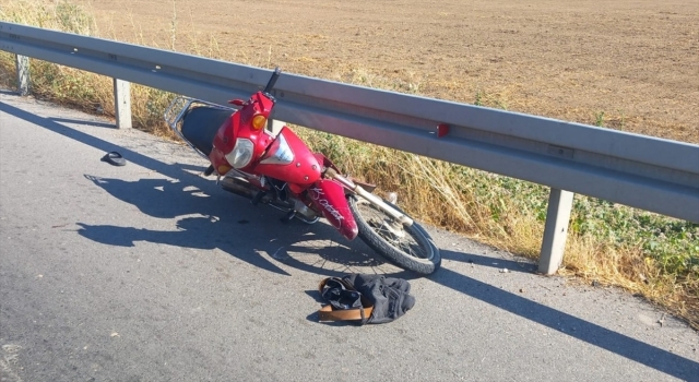 Manisa’da motosikletin bariyere çarpması sonucu 1 kişi hayatını kaybetti