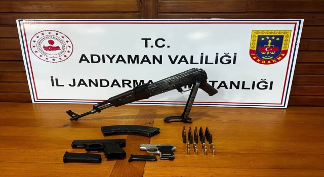 Adıyaman’da silah kaçakçılığı iddiasıyla 1 şüpheli tutuklandı