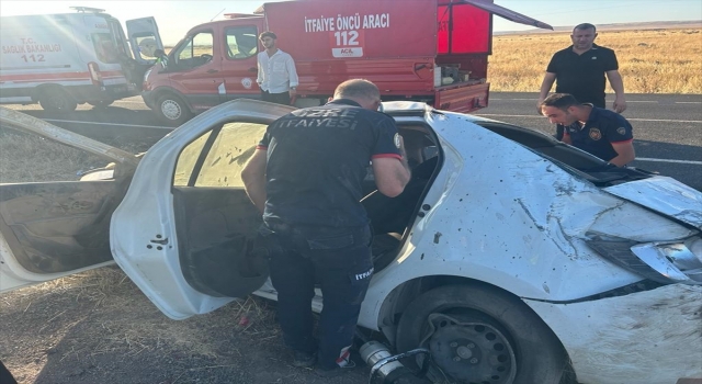 Şırnak’ta takla atan otomobilin sürücüsü yaralandı