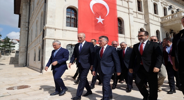 TBMM Başkanı Kurtulmuş, Sivas Kongresi’nin temsili canlandırılmasını izledi