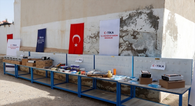 TİKA’dan, meslek öğrenen engelli Afganlara malzeme desteği